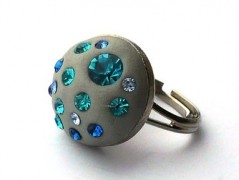 Rudý oválný přívěsek nerez řetízek