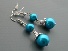 Rudý oválný přívěsek nerez řetízek