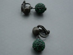 Rudý oválný přívěsek nerez řetízek