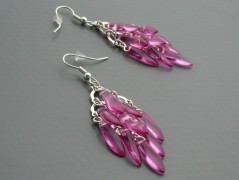 Rudý oválný přívěsek nerez řetízek