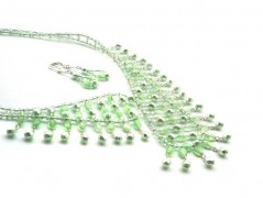 Rudý oválný přívěsek nerez řetízek