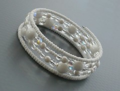 Rudý oválný přívěsek nerez řetízek