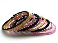 Rudý oválný přívěsek nerez řetízek