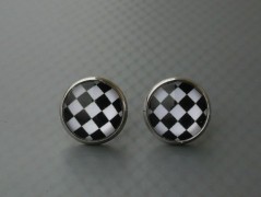 Rudý oválný přívěsek nerez řetízek