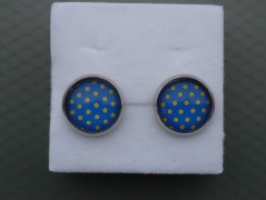 Rudý oválný přívěsek nerez řetízek