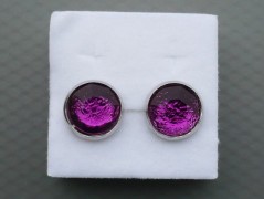 Rudý oválný přívěsek nerez řetízek