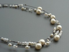 Rudý oválný přívěsek nerez řetízek