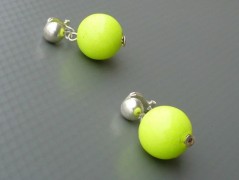 Rudý oválný přívěsek nerez řetízek