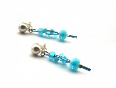 Rudý oválný přívěsek nerez řetízek