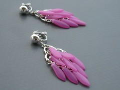 Rudý oválný přívěsek nerez řetízek