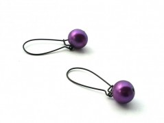 Rudý oválný přívěsek nerez řetízek