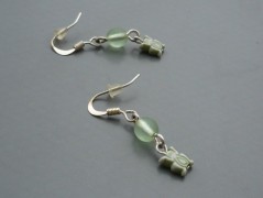 Rudý oválný přívěsek nerez řetízek