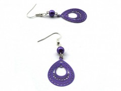 Rudý oválný přívěsek nerez řetízek