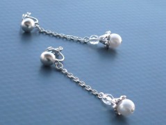 Rudý oválný přívěsek nerez řetízek