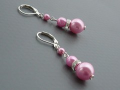 Rudý oválný přívěsek nerez řetízek