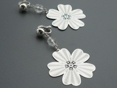 Rudý oválný přívěsek nerez řetízek