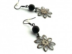 Rudý oválný přívěsek nerez řetízek