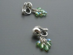 Rudý oválný přívěsek nerez řetízek