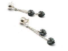 Rudý oválný přívěsek nerez řetízek