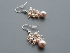 Rudý oválný přívěsek nerez řetízek