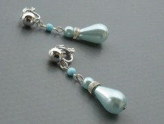 Rudý oválný přívěsek nerez řetízek