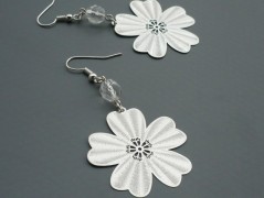 Rudý oválný přívěsek nerez řetízek