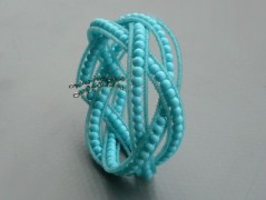 Rudý oválný přívěsek nerez řetízek