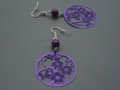 Rudý oválný přívěsek nerez řetízek