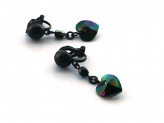 Rudý oválný přívěsek nerez řetízek