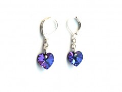 Rudý oválný přívěsek nerez řetízek