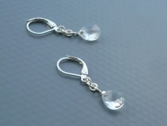 Rudý oválný přívěsek nerez řetízek