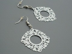 Rudý oválný přívěsek nerez řetízek