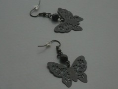 Rudý oválný přívěsek nerez řetízek