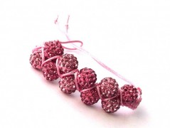 Rudý oválný přívěsek nerez řetízek