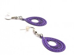 Rudý oválný přívěsek nerez řetízek