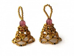 Rudý oválný přívěsek nerez řetízek