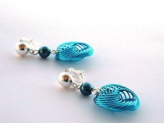 Rudý oválný přívěsek nerez řetízek