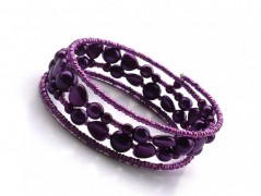 Rudý oválný přívěsek nerez řetízek