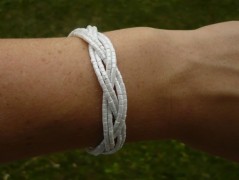 Rudý oválný přívěsek nerez řetízek