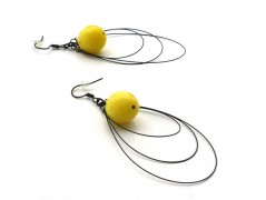 Rudý oválný přívěsek nerez řetízek