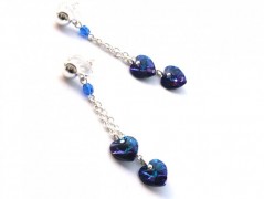 Rudý oválný přívěsek nerez řetízek