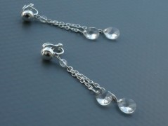 Rudý oválný přívěsek nerez řetízek