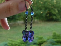 Rudý oválný přívěsek nerez řetízek