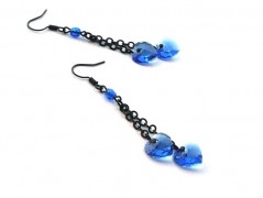 Rudý oválný přívěsek nerez řetízek