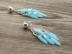 Rudý oválný přívěsek nerez řetízek