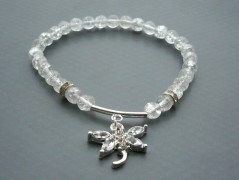 Rudý oválný přívěsek nerez řetízek