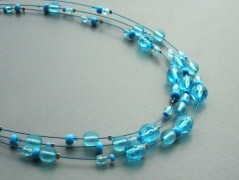 Rudý oválný přívěsek nerez řetízek