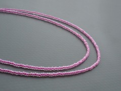 Rudý oválný přívěsek nerez řetízek