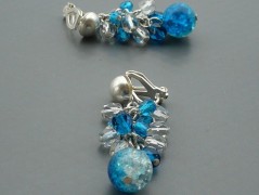 Rudý oválný přívěsek nerez řetízek