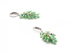 Rudý oválný přívěsek nerez řetízek